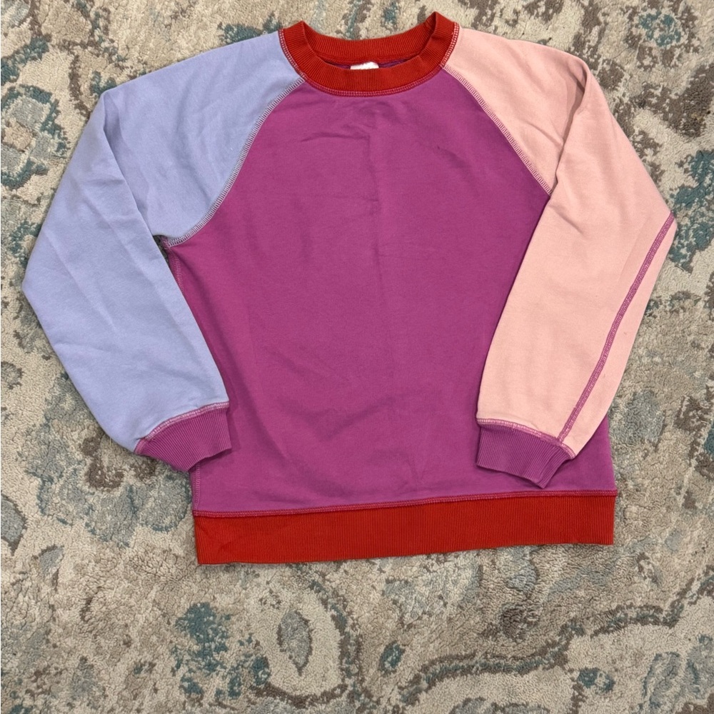 Colorblock Crewneck Sweatshirt